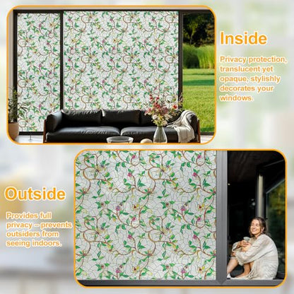 Window Privacy Film Stain Glass Window Film Rainbow Window Film Window clings Non