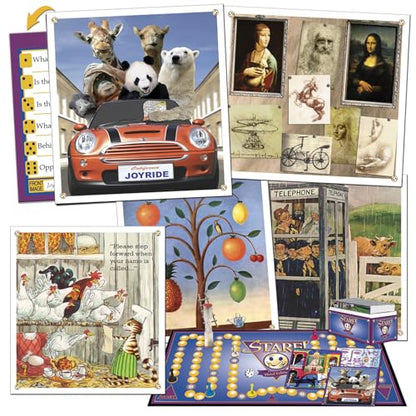 Stare Fun Game of Visual Recall Where Quirky Image Cards Challenge Players' Minds