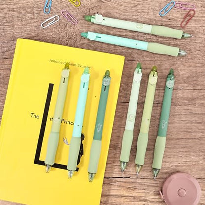 8Pcs Cute Erasable Pens (8 Count)