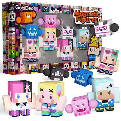 8PCS Magnetic Posable Figures (8 Count)