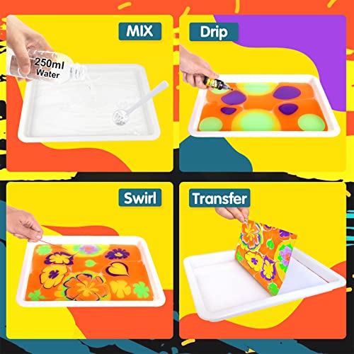 Water Marbling Paint for Kids