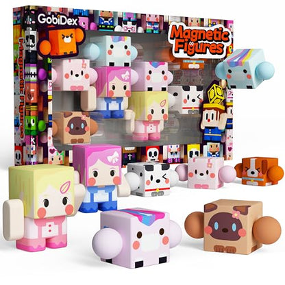 8PCS Magnetic Action Figures (8 Count)