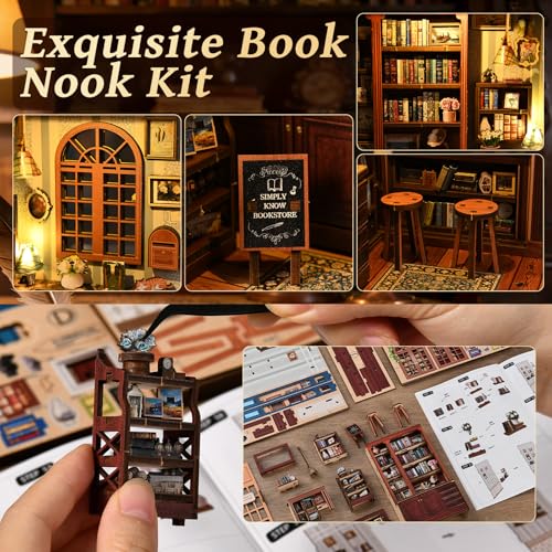 DIY Book Nook Kit for Adults