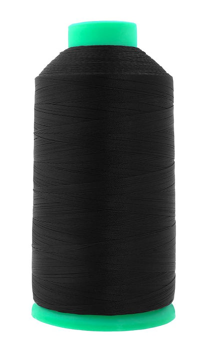 Size 46 210D T45 Black White Bonded Nylon Thread