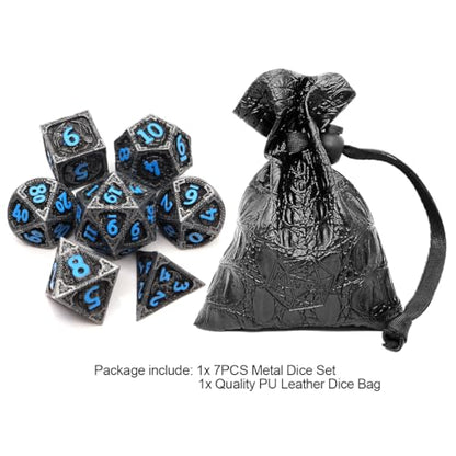 Metal DND Dice Set
