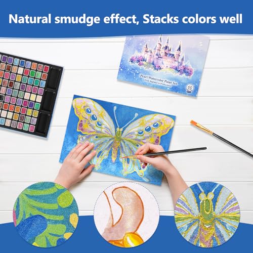 Mini Forestry Shifting Watercolor Painting Set (3.65 Ounce)