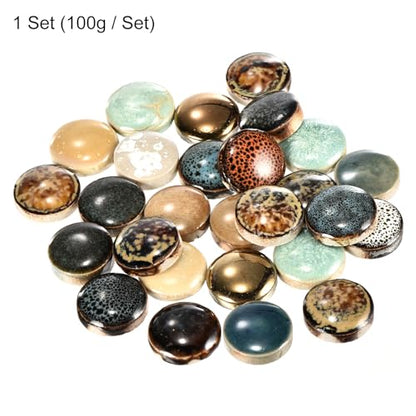 100g Ceramic Mosaic Tiles for Crafts Bulk