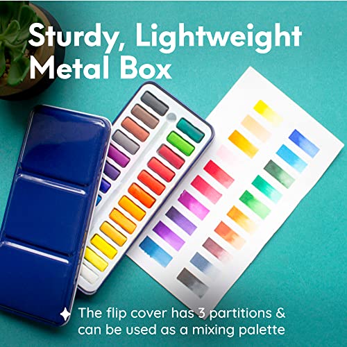 Watercolor Paint Essentials Set