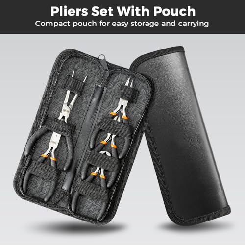 5 Pieces Mini Pliers (5 Count)