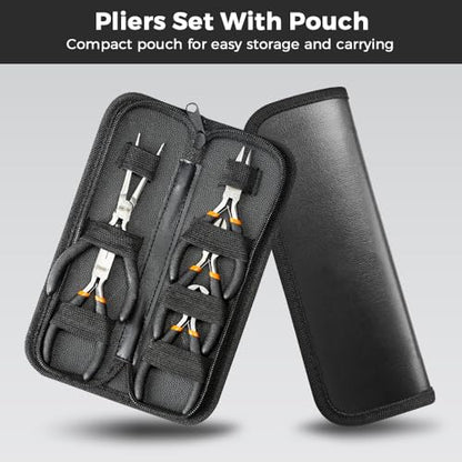 5 Pieces Mini Pliers (5 Count)