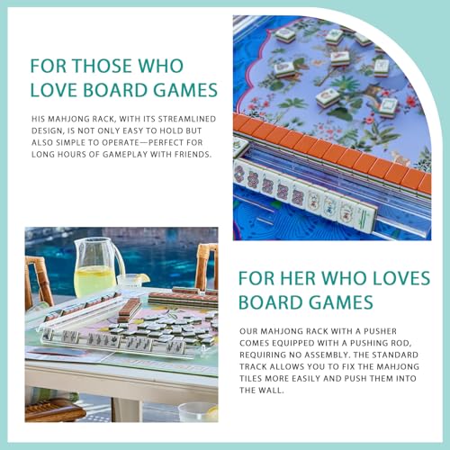 Mahjong Racks with Pushers