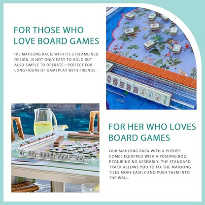 Mahjong Racks with Pushers