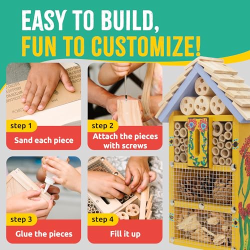 Premium Bug Hotel Kit for Kids