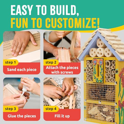 Premium Bug Hotel Kit for Kids