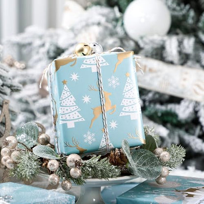 30 Inch Christmas Wrapping Paper Roll (100 Sq Ft)