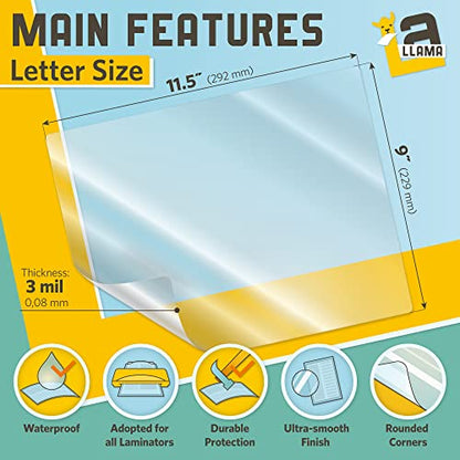 Thermal Laminating Pouches (30 Count)