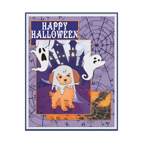Halloween Clear Silicone stampReusable Stamp with Pumpkins
