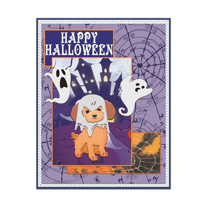 Halloween Clear Silicone stampReusable Stamp with Pumpkins