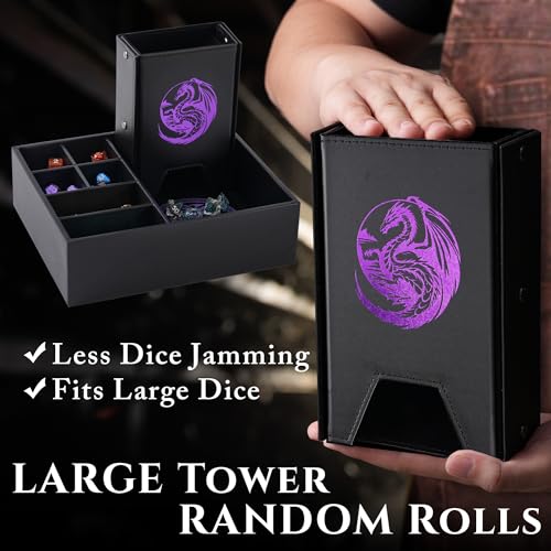 All-in-One Game Roamer - Dice Tray & Tower for DND and RPG