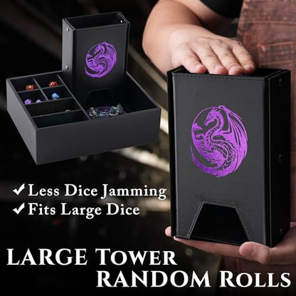 All-in-One Game Roamer - Dice Tray & Tower for DND and RPG