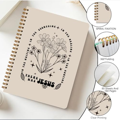 Boho Floral Christian Notebook Journal