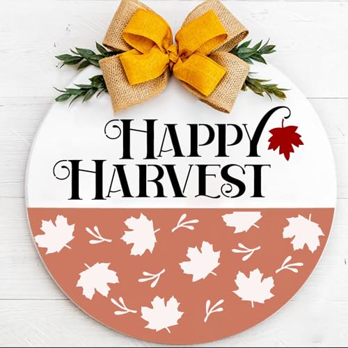 Fall Stencils for Crafts Reusable 12" Fall Stencils for Painting on Wood (18 Count)