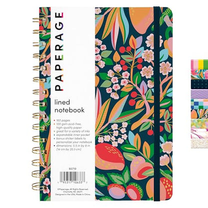 Lined Spiral Journal Notebook