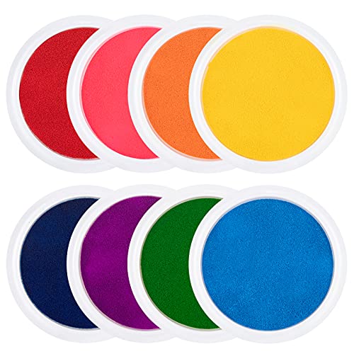 7" Large Ink Pad for Kids Classroom Must Haves Finger Paint