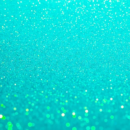 Craft Glitter Fluorescent Blue 100g Microfine Glitter