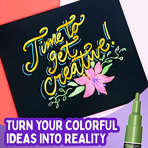 Metallic Liquid Chalk Markers Fine Tip