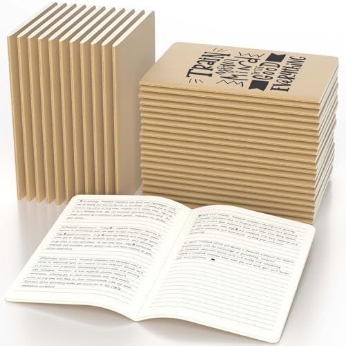 32 Pack Lined Notebook Journals Bulk (32 Count)