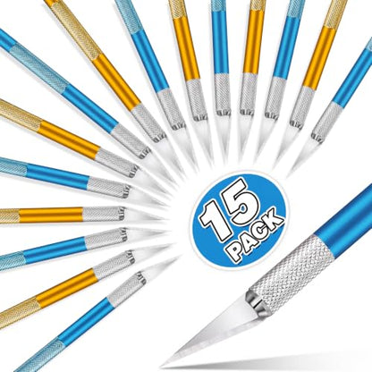 15 Pack Exacto Knife Set