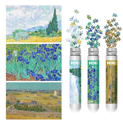150 Pieces Mini Jigsaw Puzzles for Adults & Kids