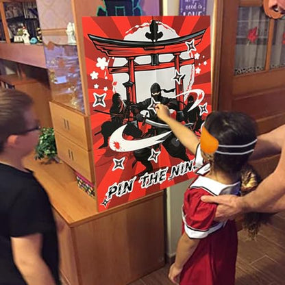 Ninja Warrior Party Games for Kids