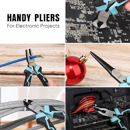 Mini Pliers Set (6 pie)