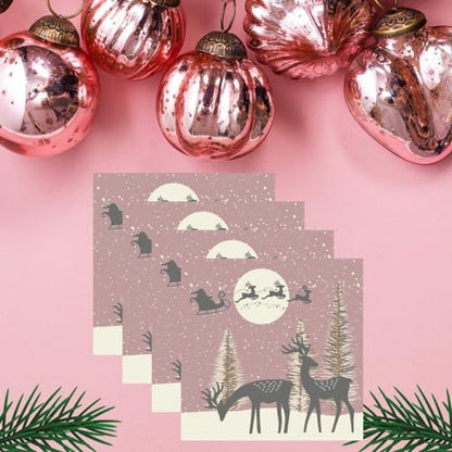 20 ct 13x13 Christmas Paper Decoupage Napkins (20 Count)