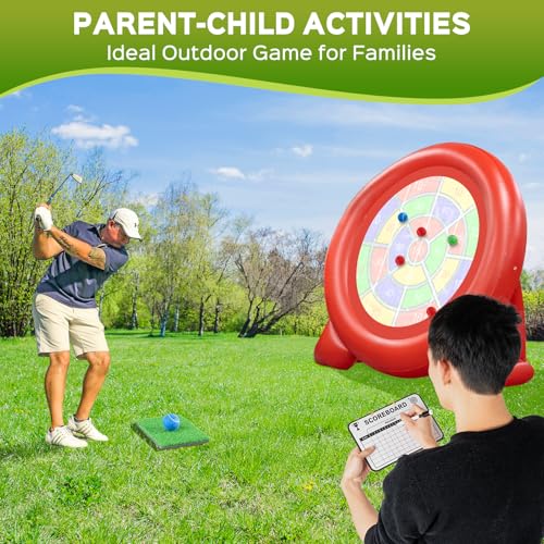 Giant Inflatable Dart Board Outdoor Soccer Golf Yard Games