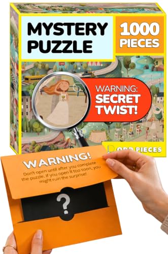 Jigsaw Puzzles 1000 Pieces with Storytelling Comics