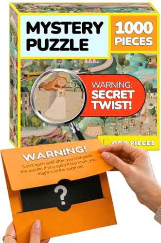 Jigsaw Puzzles 1000 Pieces with Storytelling Comics