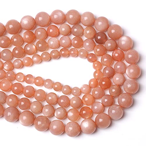 10mm 38pcs Natural Rose Red Tiger Eye Agate Stone Round Loose Beads for Jewelry Making Semi (16 Count)