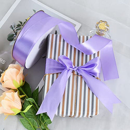 100 Yard Light Purple Satin Ribbon 1 (300 Foot)