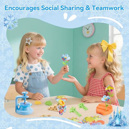 Flower Press Toy Accessories for Kids