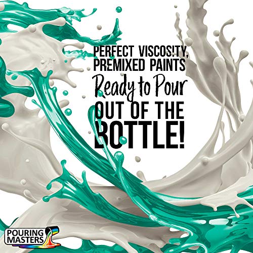 Aquamarine Acrylic Ready to Pour Pouring Paint (32 Fl Oz)