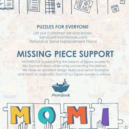 1000 Piece Puzzle for Adults Jigsaw Puzzles (1000 Count)