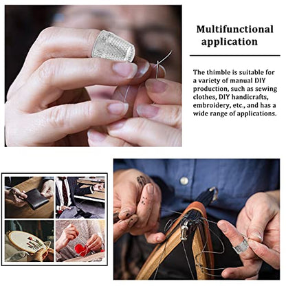 10 Pcs Sewing Thimbles for Hand Sewing