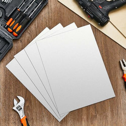 4 Pcs Mild Steel Sheet Cold Rolled 18 Gauge Metal Plate Weldable Metal Sheets for Professional Industrial DIY Use (4.32 Sq Ft)