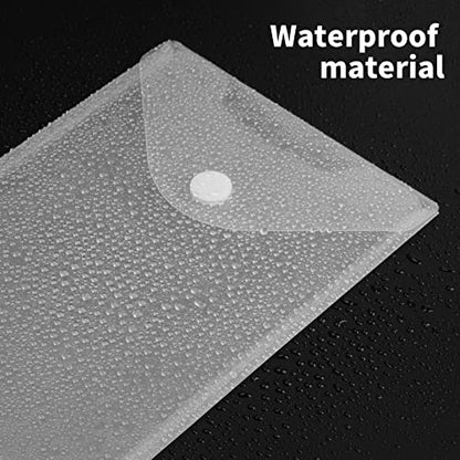 50 Packs Clear Stamp Die Storage Pockets Plastic Seal Bags Storage Case for Cutting Dies Stencil Album Stamp Crafts for DIY Scrapbooking Paper Card Craft Cutting Dies for Card Making (50 Count)