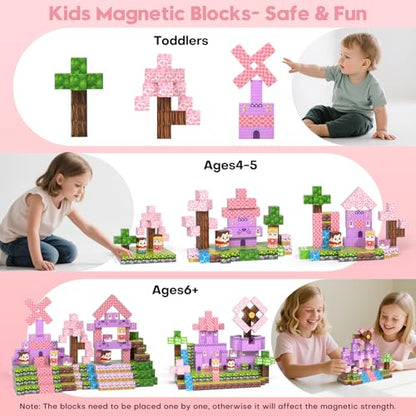 100PCS Magnetic Building Block (100 Count)