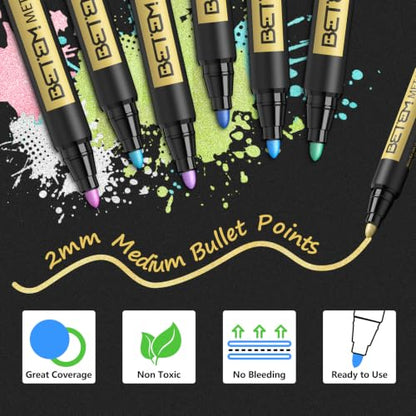 Metallic Paint Markers (26 Count)