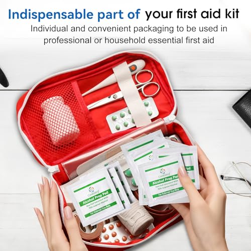 Alcohol Prep Pads with 70% Isopropyl Alcohol (400 Count)